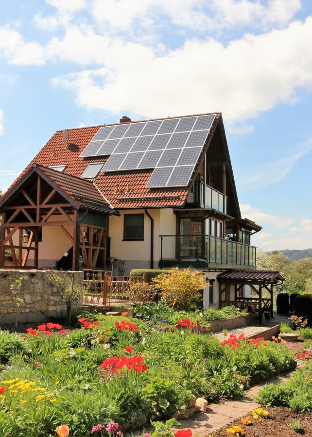 Ferienwohnung Saaletalblick Jena Exterior foto