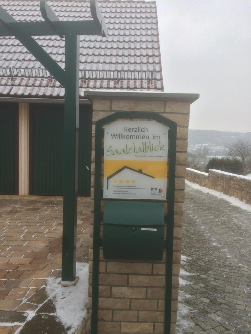 Ferienwohnung Saaletalblick Jena Exterior foto